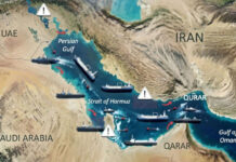 20 Indian Ships Stranded Near Strait of Hormuz Amid Tensions; 540 Seafarers Safe, Government Monitoring Situation Indian cargo ships near Strait of Hormuz with naval security amid geopolitical tensions