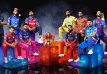 IPL 2026 Full Schedule Announced: BCCI Confirms 70 League Matches Till May 24, Playoff Dates Pending IPL 2026 cricket match with players in action and packed stadium crowd under lights in India