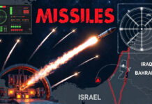 Iran Launches Cluster Warhead Missile Strikes Toward Israel, Iraq, and Bahrain as Middle East Conflict Intensifies Iran launches cluster warhead missile attacks toward Israel Iraq and Bahrain during Middle East conflict