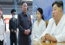 Kim Jong Un Oversees Rocket Launcher Test With Daughter as North Korea Responds to US–South Korea Drills Kim Jong Un and daughter Kim Ju Ae observing North Korea rocket launcher test