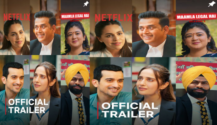 Ravi Kishan as Judge VD Tyagi in Maamla Legal Hai Season 2 Netflix trailer scene