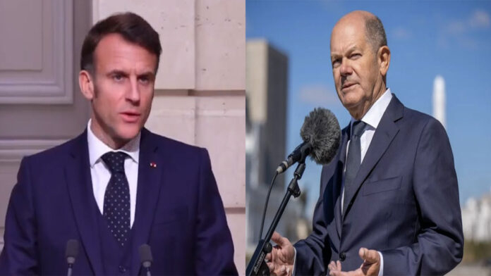 Macron and Scholz call for ceasefire in West Asia conflict