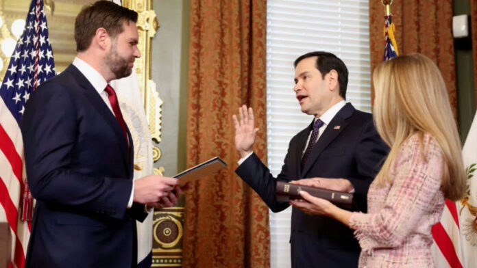 Marco Rubio departs for France to attend G7 summit amid Iran war tensions and NATO disputes