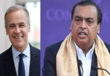 Mukesh and Nita Ambani Host Canadian PM Mark Carney in Mumbai; Strategic Talks With PM Modi Focus on Trade, Energy Mukesh Ambani welcomes Canadian Prime Minister Mark Carney during cultural reception at Mumbai residence highlighting India–Canada ties
