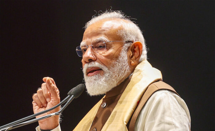 PM Narendra Modi addressing Lok Sabha on Middle East crisis and India energy strategy