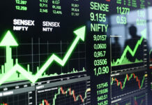 Indian Stock Market Opens Higher: Sensex Jumps 768 Points, Nifty Reclaims 23,100 Mark Indian stock market trading screen showing Sensex and Nifty rising in green during early trading session