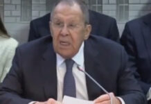 Russia Says It Will Work to Make Any US–Israel Military Action Against Iran ‘Impossible’ Amid Rising Middle East Tensions Russian Foreign Minister Sergei Lavrov speaking about Iran conflict and Middle East tensions at diplomatic meeting in Moscow
