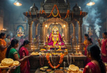 Sheetala Saptami & Sheetala Ashtami 2026: Date, Puja Timings and Basoda Tradition Explained by Astrologer Pandit Ajay Kaushik Devotees offering prayers to Sheetala Mata during Sheetala Ashtami festival celebration