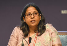 No Fuel Shortage in India Despite West Asia Tensions, Government Assures Sujata Sharma, Joint Secretary in the Petroleum Ministry, addressing a press briefing on India’s oil and gas supply situation.