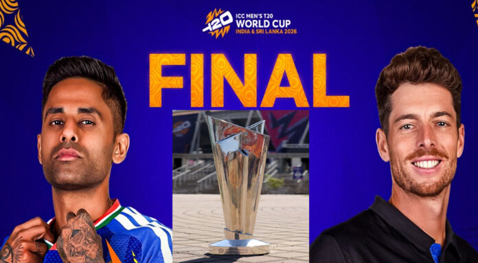 Narendra Modi Stadium Ahmedabad packed with fans during T20 World Cup final India vs New Zealand