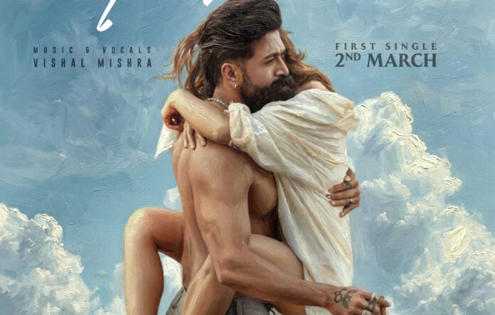 Yash in an intense look from Toxic movie alongside promotional poster of first song Tabahi released ahead of March 19, 2026 release