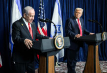 Trump Says Decision on Ending Iran War Will Be Made With Netanyahu, Final Call to Rest With the U.S. Donald Trump and Benjamin Netanyahu discussing Iran conflict and war decision