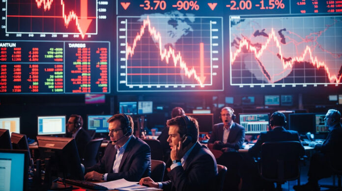 US stock market volatility with rising oil prices amid Iran conflict impacting global financial markets