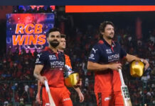 RCB Chase Down 200+ in Record Time: Virat Kohli Leads Stunning Win Over Sunrisers Hyderabad in IPL 2026 Opener Virat Kohli batting during RCB vs SRH IPL 2026 match hitting six