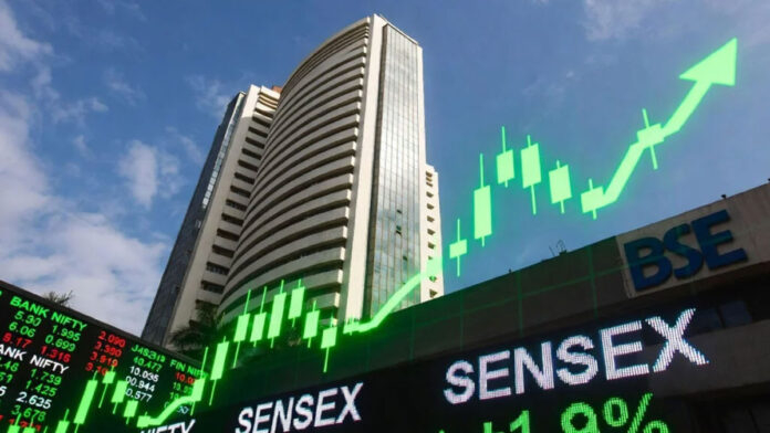 BSE Sensex and Nifty rise in Indian stock market rally