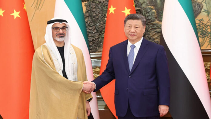 Xi Jinping Meets UAE Crown Prince Sheikh Khaled in Beijing, Boosts Strategic Partnership and Calls for Middle East Stability