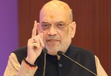 Amit Shah Targets Mamata Banerjee in Bengal Rally, Claims BJP Will Win 110 Seats in First Phase Amit Shah addressing a political rally in West Bengal with large crowd
