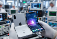 Apple Foldable iPhone Faces Delays After Testing Issues Apple foldable iPhone prototype testing with flexible display issues
