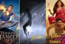 Box Office Wednesday: ‘Bhoot Bangla’ Sees Dip After ₹100 Cr Run, ‘Dhurandhar 2’ Stays Strong, ‘Michael’ Holds Steady Indian box office Wednesday collection chart showing Bhoot Bangla, Dhurandhar 2, and Michael earnings