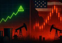 Brent Crude Climbs Above $106 Per Barrel as Oil Prices Surge; FIIs Continue Heavy Selling in Indian Markets Brent crude oil barrels with rising price chart showing surge above $106 per barrel in global markets