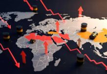 The World Is Paying for a War It Didn’t Start: IMF Warns of Global Economic Fallout Global economic slowdown concept with rising oil prices and inflation due to war