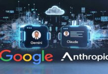 Google Plans Up to $40 Billion Investment in Anthropic, Deepens AI Rivalry Despite Gemini–Claude Competition Google and Anthropic AI partnership with Gemini and Claude chatbot concept