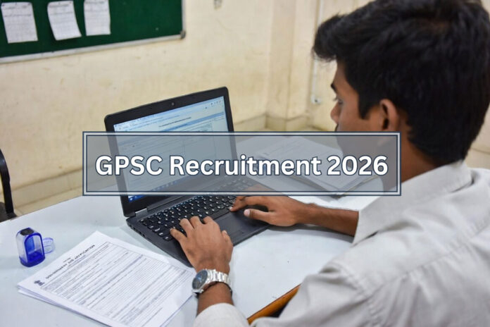 GPSC Recruitment 2026 Gujarat Government Jobs Application Candidates applying online for government jobs under GPSC Recruitment 2026 in Gujarat