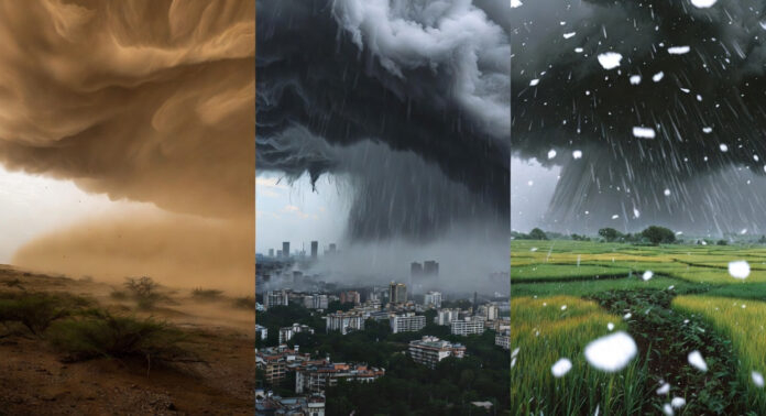 IMD Issues Dust Storm, Hailstorm Alerts Across India; Rain Likely in Delhi-NCR and UP