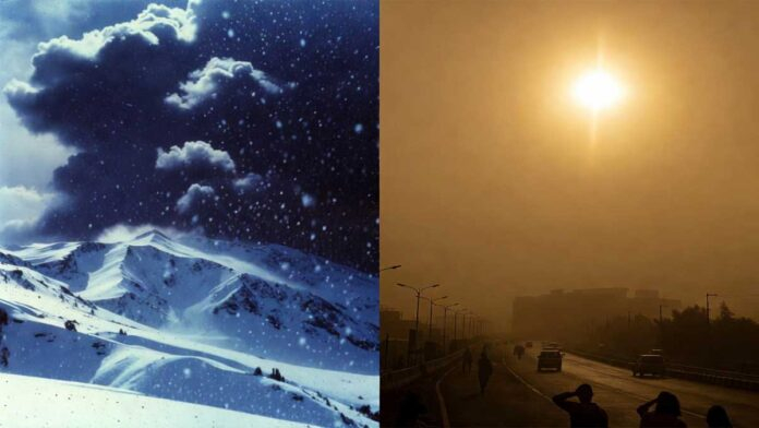 India Weather Alert: Snowfall in Himalayas, Severe Heatwave Grips North India as Delhi Temperature Surges