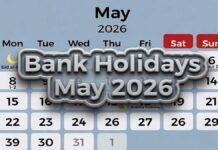 May 2026 Bank Holidays: Full List of Dates When Banks Will Remain Closed Across India May 2026 bank holiday calendar India with marked closed dates