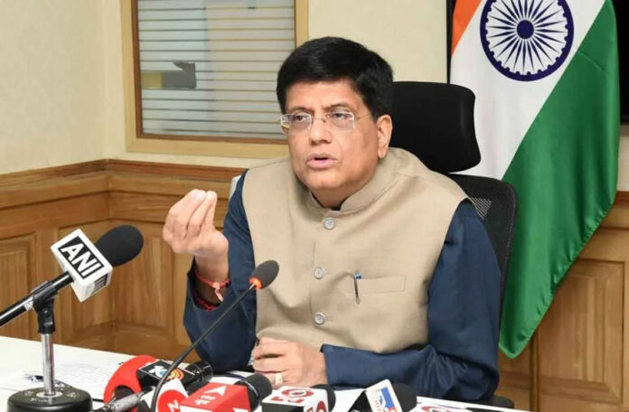 Piyush Goyal addressing media on Jan Vishwas Bill 2026 reforms and decriminalization of minor offenses