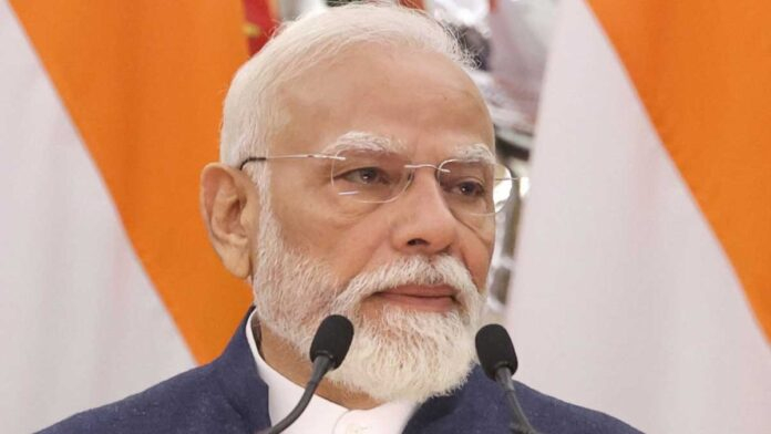 Prime Minister Narendra Modi addressing the nation on women reservation bill and political reforms in India