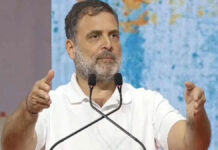 Rahul Gandhi Alleges Delimitation Plot to Cut South’s Representation, Targets Centre at Tamil Nadu Rally Rahul Gandhi addressing rally in Ponneri Tamil Nadu on delimitation issue