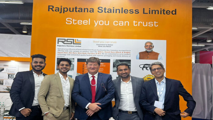 Rajputana Stainless steel pipes manufacturing plant Gujarat