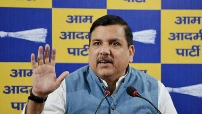 AAP leaders submitting petition to Rajya Sabha Chairman over MP disqualification issue
