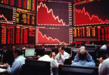 Indian Stock Market Crashes: Sensex Plunges Over 1,300 Points, Nifty Slips Below 22,250 Amid Global Tensions Sensex crash 1300 points Nifty below 22250 stock market fall India trading screen
