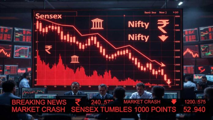 sensex-nifty-fall-psu-bank- Sensex Nifty fall April 28 2026 PSU bank selloff Indian stock market opening