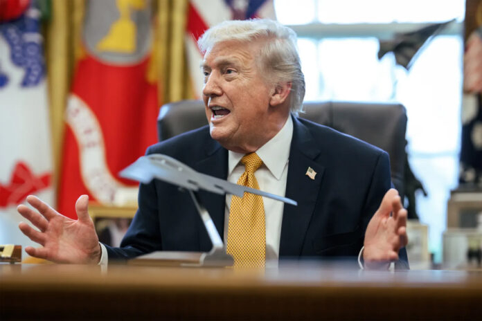 U.S. President Donald Trump issues warning to Iran amid escalating tensions over the Strait of Hormuz.