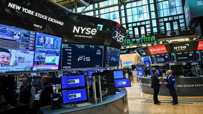 US stock market record high oil prices surge Iran conflict global markets mixed 2026