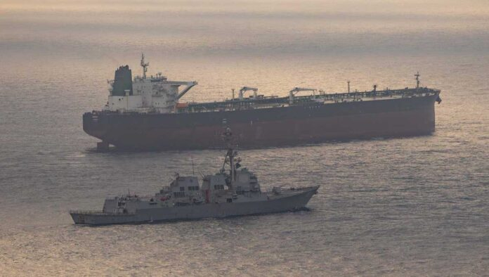 US Navy Intercepts Iranian Ship During Maritime Blockade, CENTCOM Confirms Operation