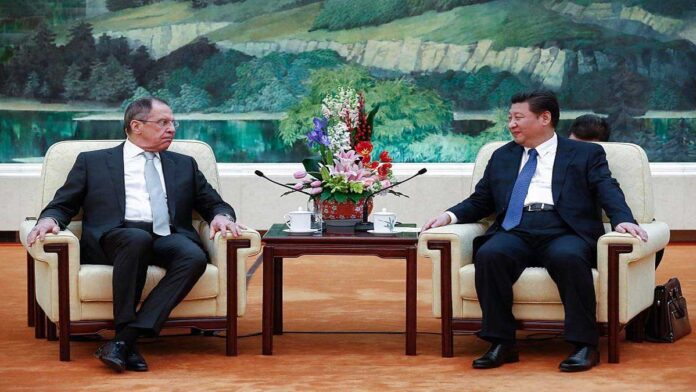 Xi Jinping meeting Sergey Lavrov Beijing China Russia talks