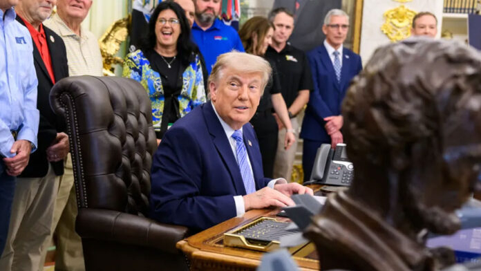 US President Donald Trump said he is willing to pursue diplomacy with Iran but emphasized that military options remain available if talks fail.