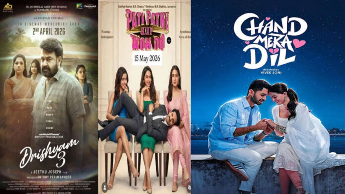 South Indian films Drishyam 3 and Karuppu continue strong box office performance as Bollywood films see declining collections.