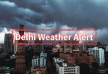 Delhi Weather Update: Rain Brings Relief from Heatwave; Temperatures Likely Below Normal in Early May Delhi cloudy weather after rain May 2026 temperature drop skyline India