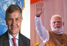 Chief Erik Solheim Calls PM Modi World’s Most Popular Leader, Praises India’s Green Growth Model Former UN Environment Programme chief Erik Solheim speaking about Prime Minister Narendra Modi’s leadership and India’s green growth vision