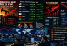 Bond Market Turmoil Deepens as Crude Oil Surge Pushes Global Yields Higher, Emerging Markets Like India Face Pressure Global bond market volatility and rising crude oil prices impacting India and emerging economies