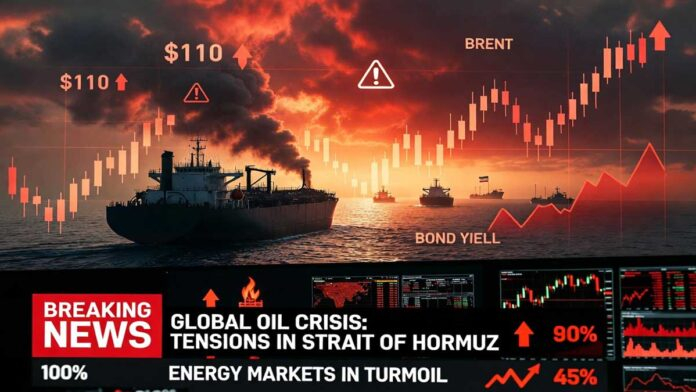 Global oil market reacts to Trump’s Iran warning as crude prices and bond yields rise sharply