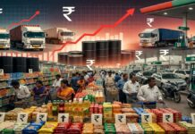 FMCG Companies Prepare for Fresh Inflation Wave as Rising Fuel Costs Threaten Price Hikes on Daily Essentials Rising FMCG prices in India due to inflation and increasing fuel and transportation costs