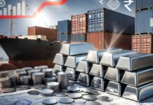 India Tightens Silver Import Rules Days After Raising Duties, Government Moves to Restrict Precious Metal Inflows Silver bars and coins displayed after India tightened silver import regulations