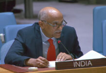 India Warns Pakistan at UN Over Terrorism, Reaffirms Jammu and Kashmir Is Integral Part of India India’s UN envoy P Harish addressing the United Nations Security Council on Pakistan-sponsored terrorism and Jammu Kashmir issue